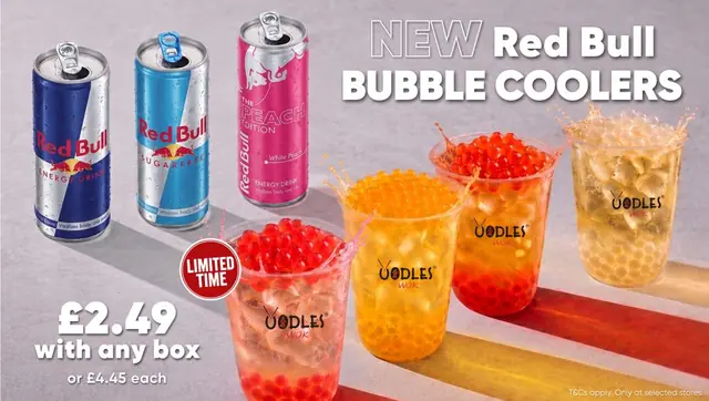 Fuel Up With New Red Bull Bubble Coolers