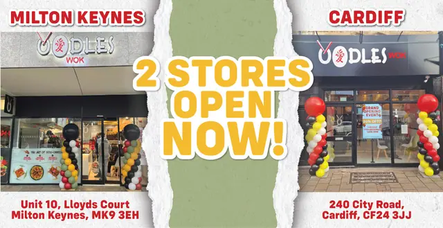 Oodles Wok Launches Two Stores in One Day!