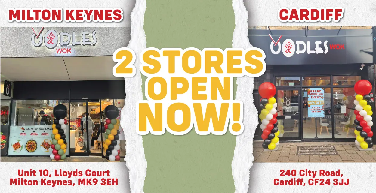 Oodles Wok Launches Two Stores in One Day!