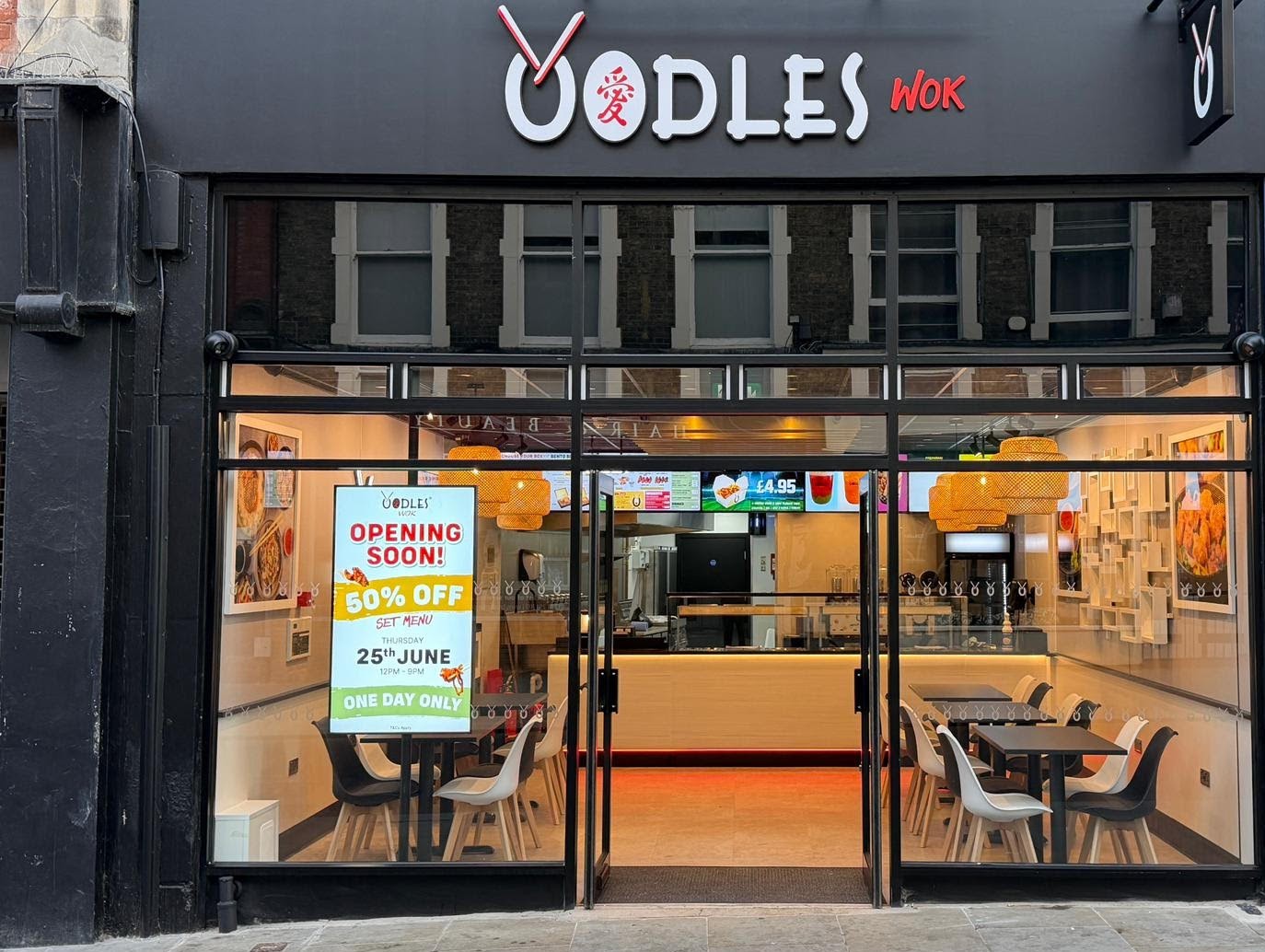 Oodles Wok Opens New UK Store in Bedford