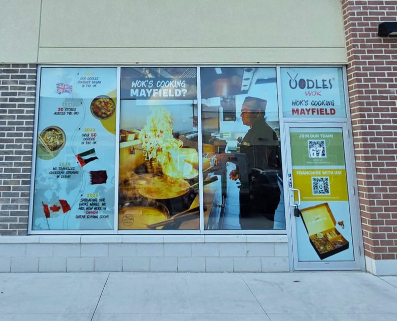 Oodles Wok Expands in Canada with Grand Opening of New Brampton Location